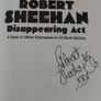 Disappearing Act - Robert Sheehan signed copy Image 3