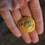 Vintage Soviet USSR Russian Military Hat Pin Image 2