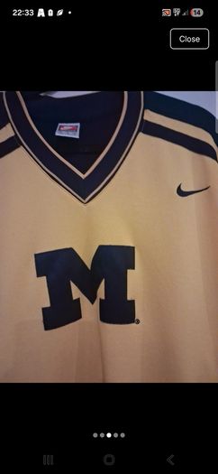 Rare vintage Nike University Michigan Wolverines1997 1998