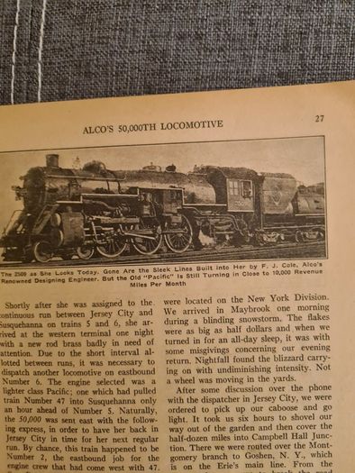 Railroad Magazine October 1940. Volume28. No 5 Price 15c