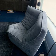 Foxtrot corner couch unit blue