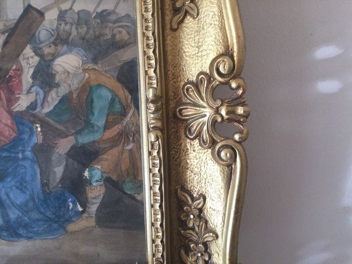 Art - Vintage Pen and Watercolour Wash.( Reduced)