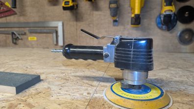 Pneumatic Orbital Random Sander