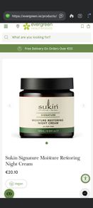 Sukin Signature Moisture Restoring Night Cream
