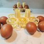 egg rack stackable 3d printed Image 4