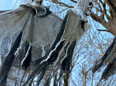 Skull Head Ghost Scary Halloween Decoration