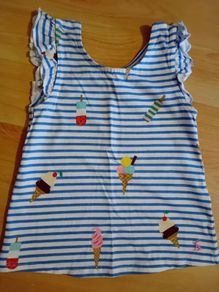 Joules Ice-Cream Top Age 4 yrs