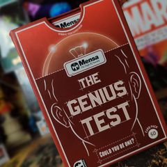 The Genius Test ! MENSA - The High IQ Society ! 50 Cards Pack !