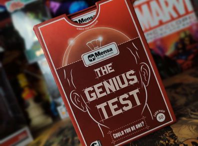 The Genius Test ! MENSA - The High IQ Society ! 50 Cards Pack !