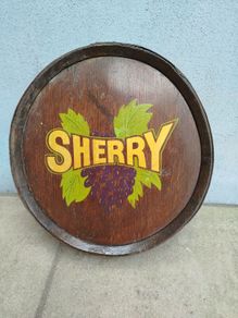 Barrel Top Sign