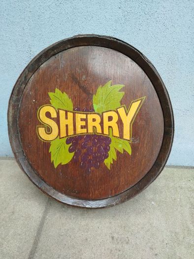 Barrel Top Sign