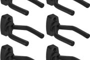 NEW SALE | 6 Pack Guitar Wall Mount Hangers, Guitar Display Holder, Ukulele Hooks for Wall, Bass Stand Wall, Wall Bracket Fits All Size Electric Guitar, Classical Acoustic Guitar, Mandolin, Banjo, Violin