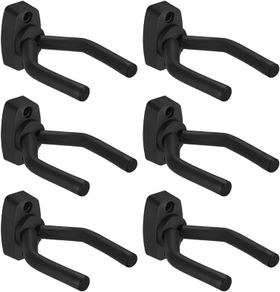 NEW SALE | 6 Pack Guitar Wall Mount Hangers, Guitar Display Holder, Ukulele Hooks for Wall, Bass Stand Wall, Wall Bracket Fits All Size Electric Guitar, Classical Acoustic Guitar, Mandolin, Banjo, Violin