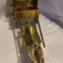 Antique Brass Horse & Hay Cart . Image 9
