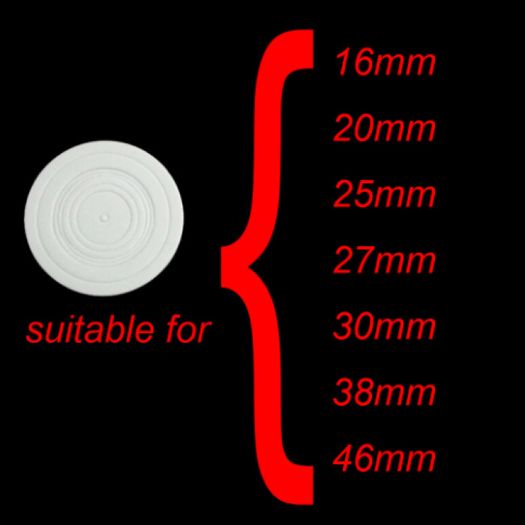 0546 10Pcs Universal 46mm Coin Holder Capsule Organizer Box Display Slab with Foam