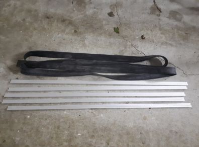 Door rubber draft excluder kit - Brand new
