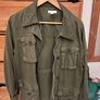 Top Shop Green Khaki Jacket Image 2