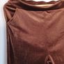 women's velvet light trousers/ joggers. Size 10/12 Image 3