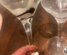 2 glass Candle holders newgrance living