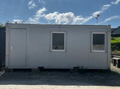20 foot office container with kitchenette