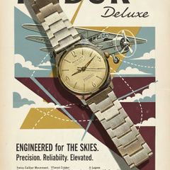 1960s Swiss Indur De Luxe Watch