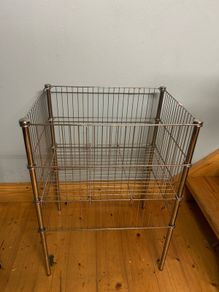 Stainless Steel Shop Bin