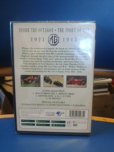 MG Cars Dvd