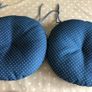 Polka Dot Round Cushions With Ties x2 Image 5