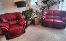 2 seater + armchair