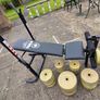 Olympic Barbell, Plates & Bench Image 2