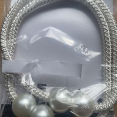 Harry Corrys - White pearl magnetic curtain tie backs