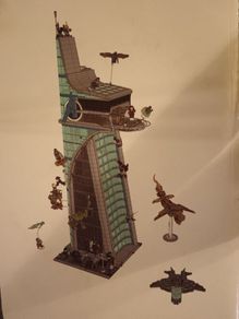 Lego Avengers tower