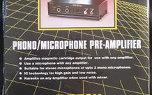 B-Tech BT26 Preamplifier + cable