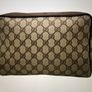 Gucci GG Supreme Canvas Shoulder Bag with Web Stripe and Interlocking G Image 9