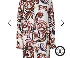 Masai Brand abstract print shirt paprika