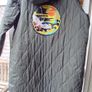 Khaki Quilted Jacket Image 4