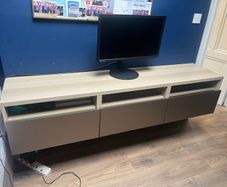 ikea besta wall unit