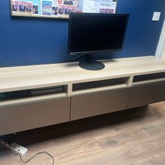 ikea besta wall unit