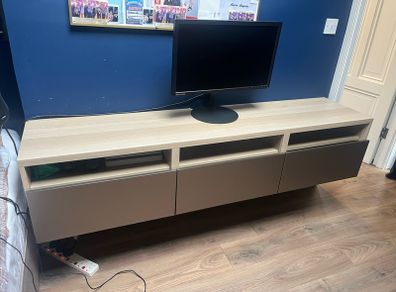 ikea besta wall unit