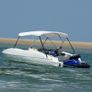 Bow Bimini Top White 183x160x137 cm Image 3