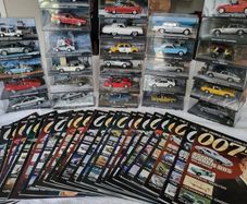 James bond 007 model car collection