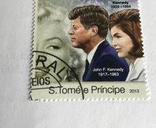 Rare postage stamp - John Fitzgerald Kennedy