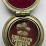 Rare Antique Religious Catholic Relic Reliquia of Saint Maria Goretti Catholic relic of S. Maria Gorgetti medallion charm pendant Image 3