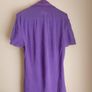 Purple Armani Polo Shirt Size S Image 6