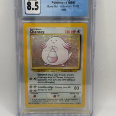 pokemon cards CHANSEY HOLO 1996