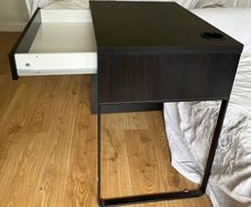 Ikea Micke Desk Black 73x50