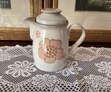 Vintage Denby Stoneware Coffee Pot