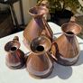 Beautiful antique copper jug set 1/2 gal/quartz/pint & gill size Image 3