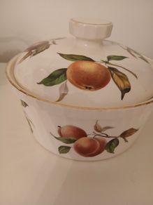 Vintage Crown Devon Covered Casserole Dish