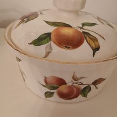 Vintage Crown Devon Covered Casserole Dish